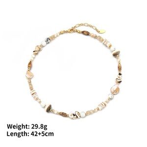 Beaded Shell Necklace